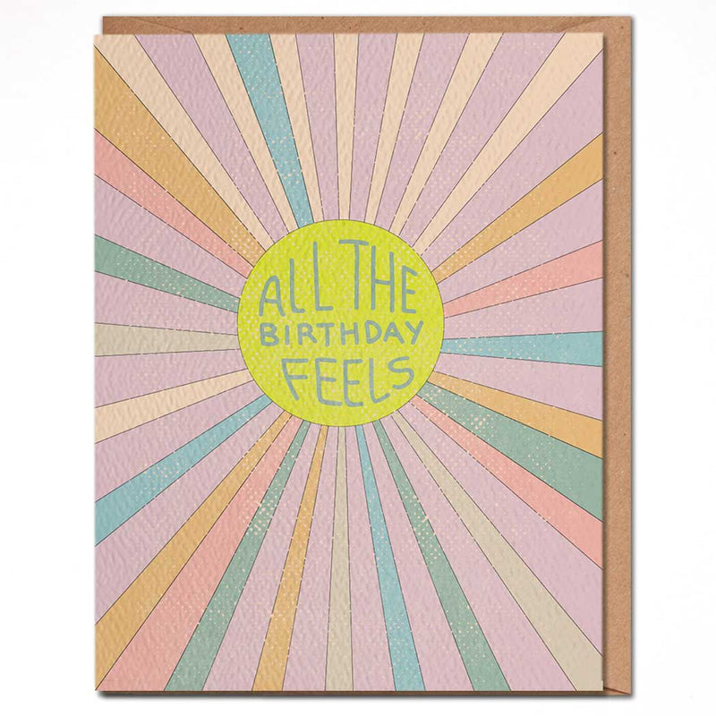 Birthday Feels Card - Daydream Prints - Terra Cotta Gorge Co.