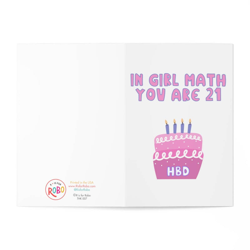 Funny Birthday Cards Sassy Birthday Greeting Cards Snarky - R is for Robo - Terra Cotta Gorge Co.
