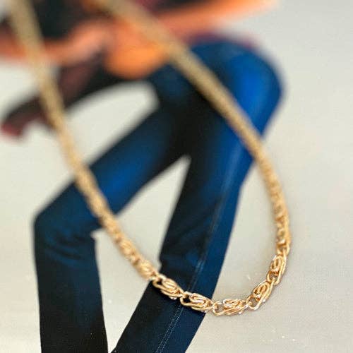 Georgia Gold Chain Necklace - Pretty Simple - Terra Cotta Gorge Co.