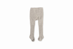 Grey Knit Baby Tights - Babe Basics - Terra Cotta Gorge Co.