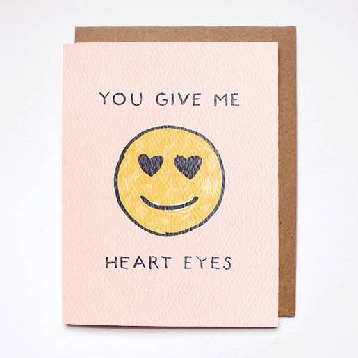 Heart Eyes Card - Terra Cotta Gorge Co.