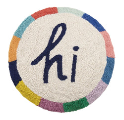 Hi Round Hook Pillow by Ampersand - Terra Cotta Gorge Co.