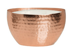Holiday Spiced Toddy Copper OVAL Bowl 18oz - Terra Cotta Gorge Co.