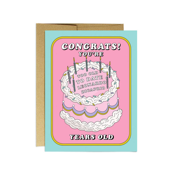 Leo Birthday | Birthday Card - Party Mountain Paper co. - Terra Cotta Gorge Co.