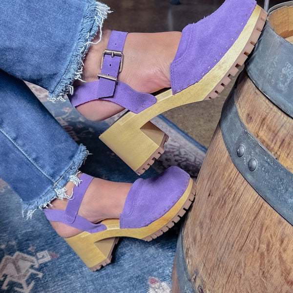 High-heel studded platform clogs - Shoes - Women | Bershka