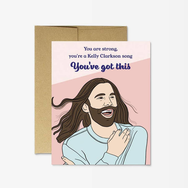 queer eye you've got this card terra cotta