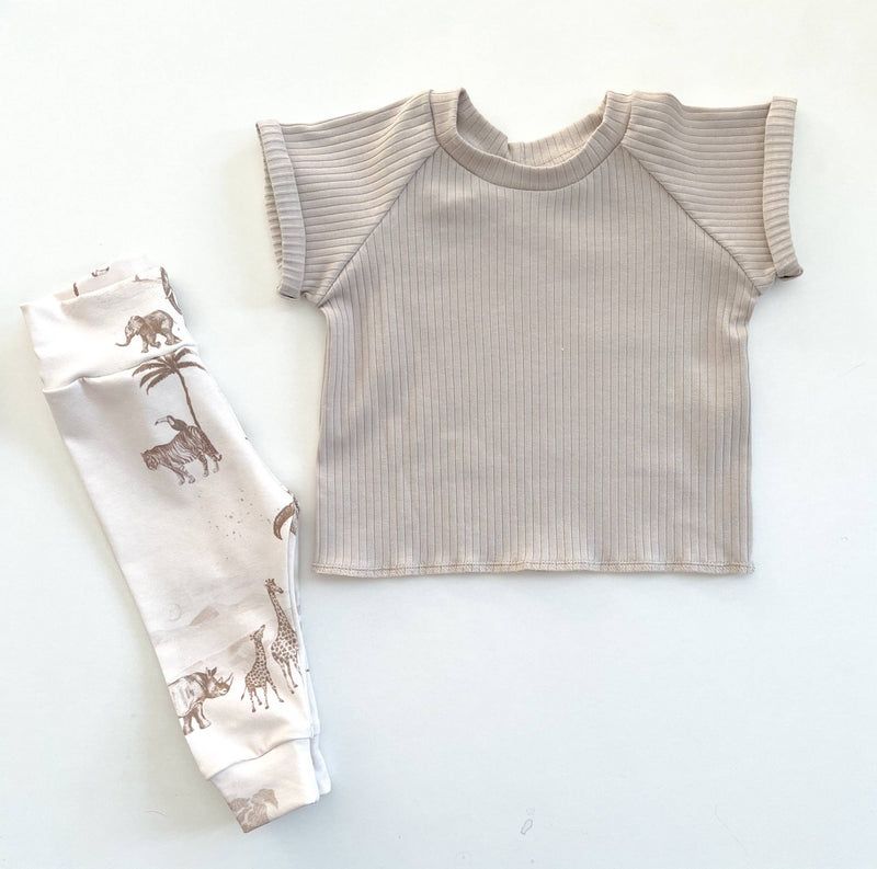 Ribbed Baby T-Shirt - Switheart - baby apparel - Terra Cotta Gorge Co.