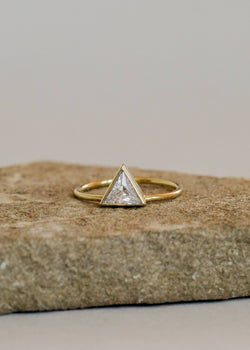Triangle Ring - JaxKelly - Terra Cotta Gorge Co.