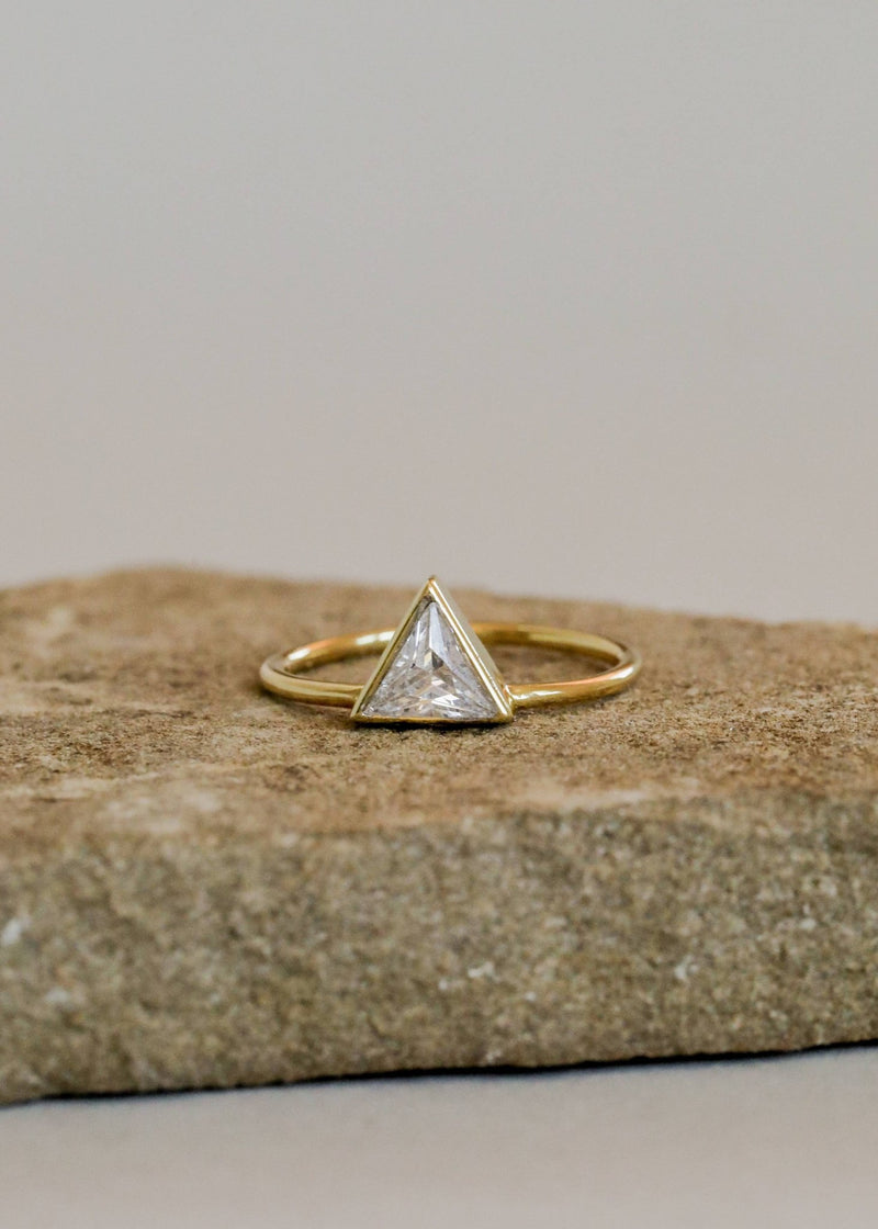 Triangle Ring - JaxKelly - Terra Cotta Gorge Co.