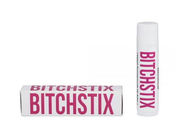 Vegan Pomegranate Organic Lip Balm - BITCHSTIX - Terra Cotta Gorge Co.