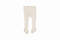 White Knit Baby Tights - Babe Basics - Terra Cotta Gorge Co.